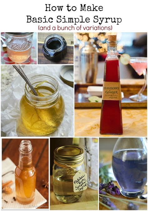 How to Make Simple Syrup (and 7 variations on it) …