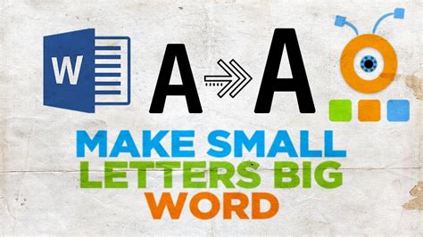 How to Make Small Letters Big in Word How to Transform Lowercase to