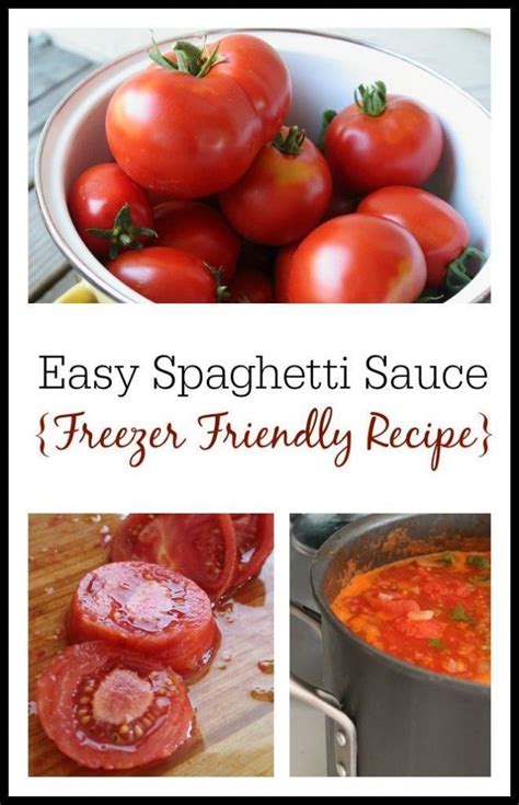 How to Make Spaghetti Sauce (Freezer-Friendly Recipe) - The …