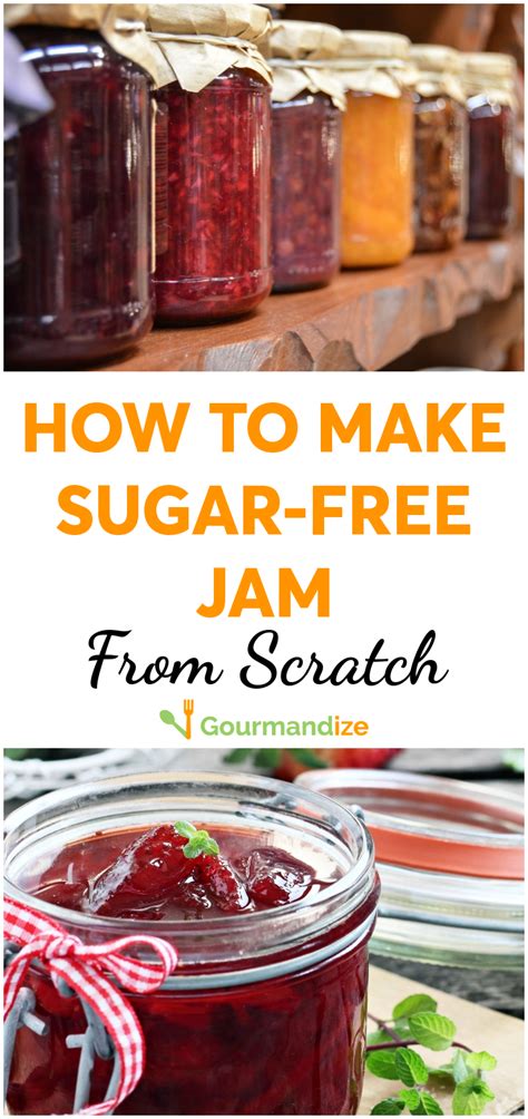 How to Make Sugar Free Jam or Preserves
