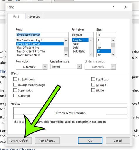 How to Make Times New Roman Default on Word Support Your Tech
