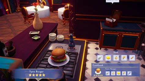 How to Make Tuna Burger in Disney Dreamlight Valley