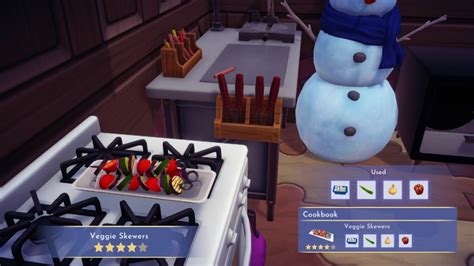 How to Make Veggie Skewers in Disney Dreamlight Valley
