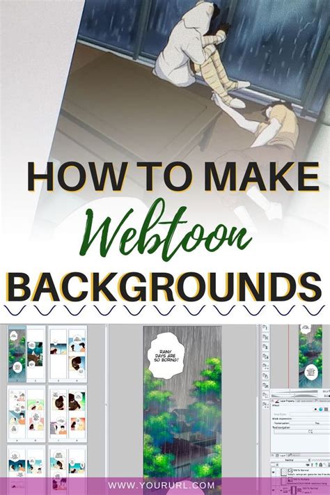 How to Make Webtoon Backgrounds Webtoon Background Tips in 2021