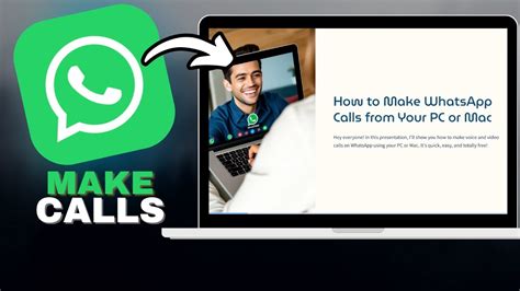 How to Make WhatsApp Calls on a PC or Mac
