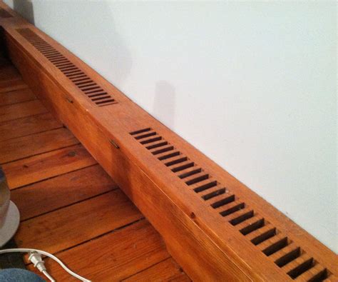 How to Make Wooden Baseboard Heater Covers. - Instructables