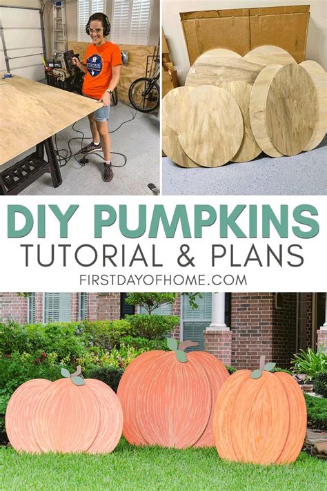 How to Make Wooden Pumpkins for Festive Yard …