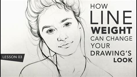 How to Make Your Drawings Look Attractive Line Weight Lesson 03