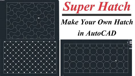 How to Make Your Own Autocad Hatch Pattern Cad of Autocad