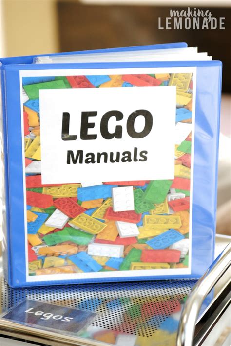 How to Make Your Own DIY LEGO Instruction Book Kids Activities Blog