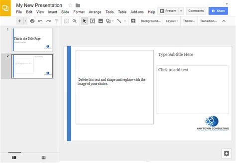 How to Make Your Own Google Slides Presentation Template in 2020