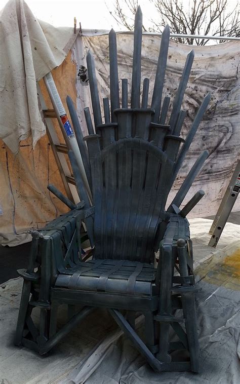 How to Make Your Own Iron Throne From a Lawn …