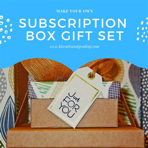 How to Make Your Own Subscription Box Gift Biscuits and Grading