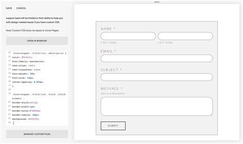 How to Make Your Squarespace Contact Form Look on Brand Eleanor
