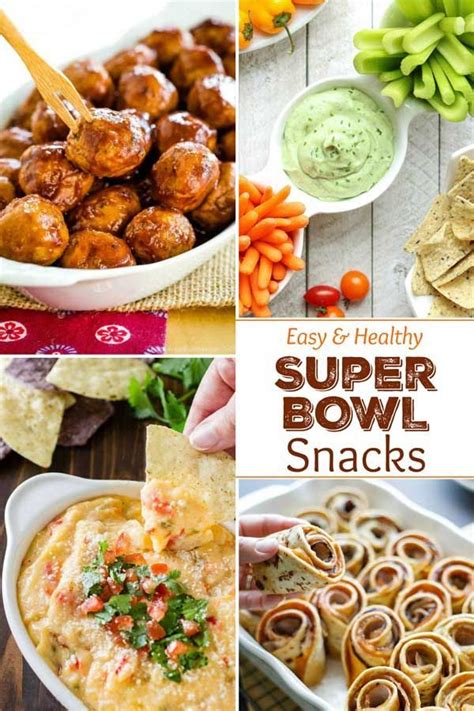 How to Make Your Super Bowl Snacks Fun and Healthy