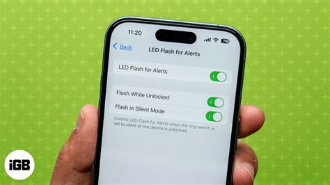 How to Make Your iPhone Flash for Alerts
