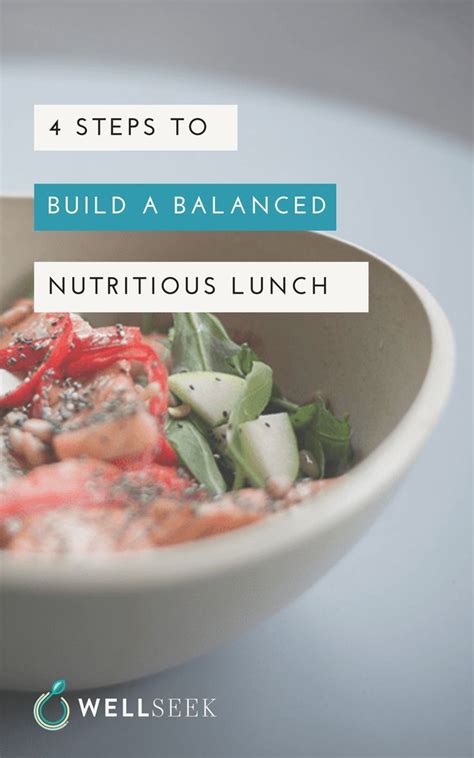 How to Make a Balanced Nutritious Lunch