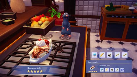 How to Make a Banana Split in Disney Dreamlight Valley