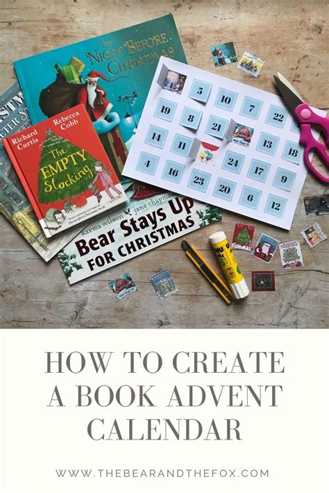 How to Make a Book Advent Calendar for Home or the Classroom
