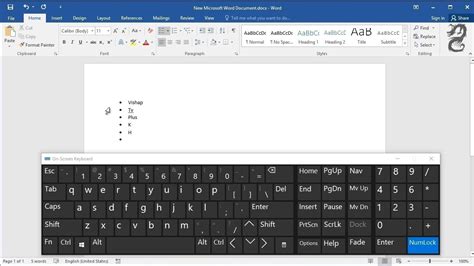 How to Make a Bullet Point on a Keyboard