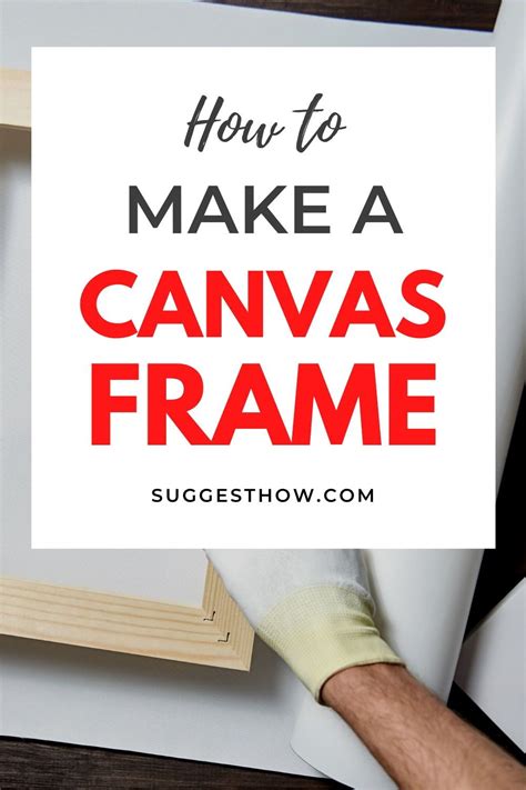 How to Make a Canvas Frame Follow This 4 Steps Guide Diy canvas