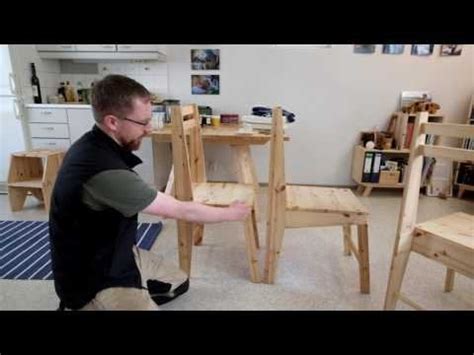 How to Make a Chair Part 1 Woodworking YouTube