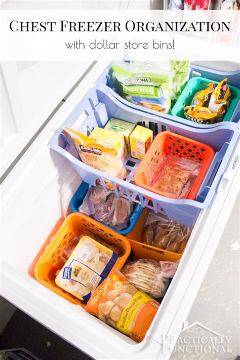 How to Make a Chest Freezer Organized and Functional