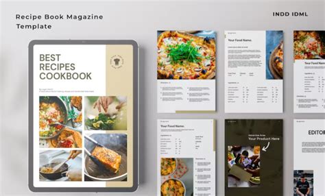 How to Make a Cookbook Template in InDesign