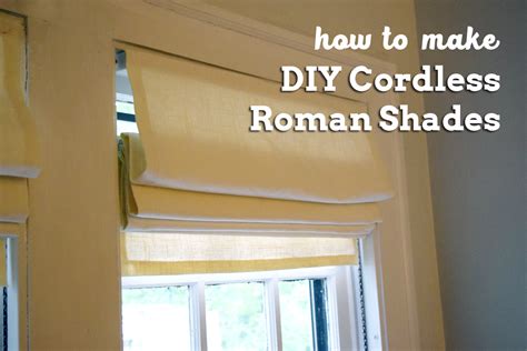 How to Make a Cordless Roman-Type Shade Home Guides - SFGATE