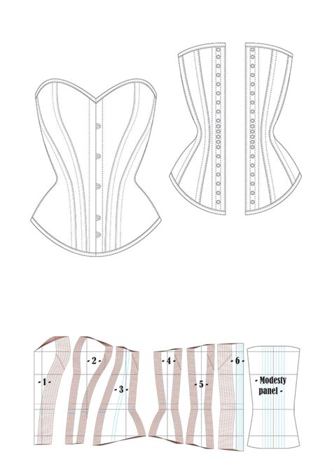How to Make a Corset Free tutorials and video classes How to make a