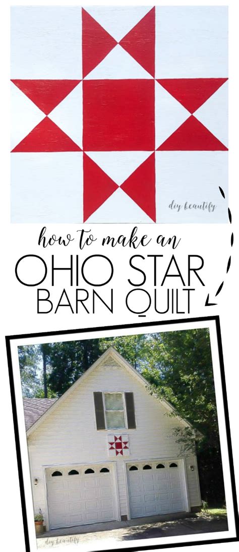 How to Make a DIY Barn Quilt DIY beautify