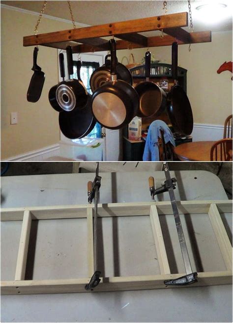 How to Make a DIY Hanging Pot Rack 6 Cheap amp Easy Methods