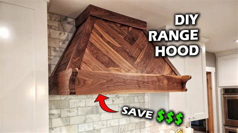 How to Make a DIY Range Hood you can be PROUD of! YouTube