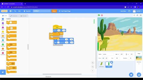 How to Make a Dinosaur Game in MIT App Inventor 2 Part1 YouTube