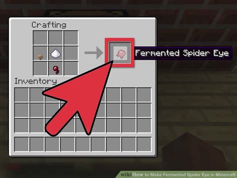 How to Make a Fermented Spider Eye in Minecraft
