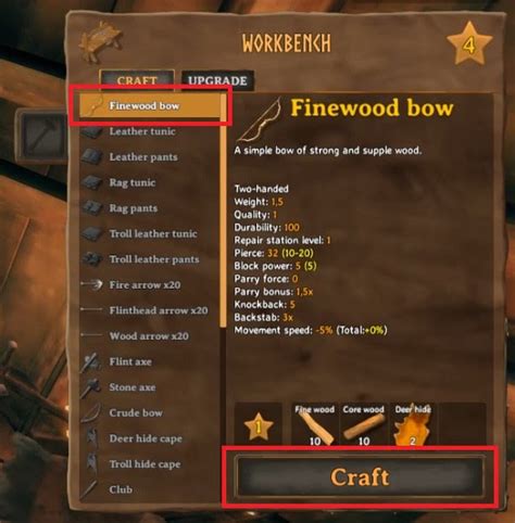 How to Make a Fine Wood Bow in Valheim - Screen Rant