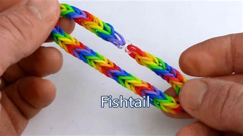 How to Make a Fishtail Bracelet with a Rainbow Loom Update 2022