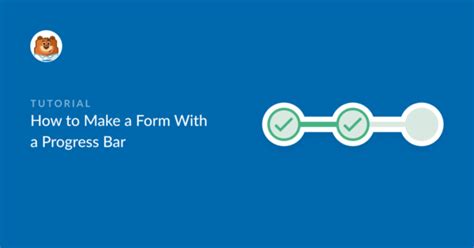 How to Make a Form With a Progress Bar - WPForms Blog