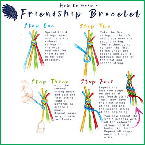 How to Make a Friendship Bracelet Camp IHC Medium Friendship