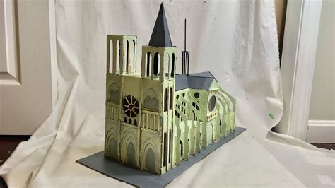 How to Make a Gothic Cathedral out of Cardboard YouTube