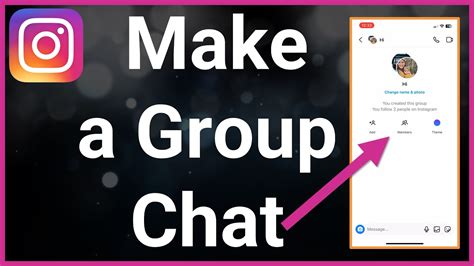 How to Make a Group Chat in Instagram