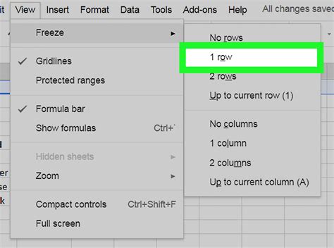 How to Make a Header on Google Sheets on PC or Mac 8 Steps