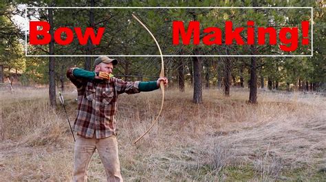 How to Make a Hickory Board Bow YouTube