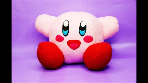 How to Make a Kirby Plushie [Free Pattern] YouTube