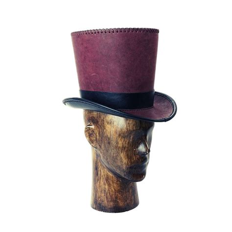 How to Make a Leather Top Hat Pattern, Tutorial & PDF Pattern Vasile