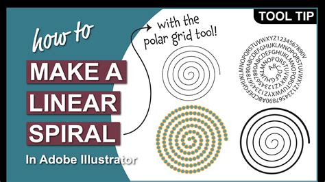 How to Make a Linear Spiral in Adobe Illustrator YouTube