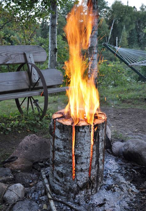 How to Make a LongBurning Bonfire Log