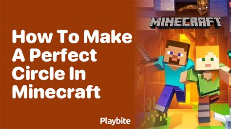 How to Make a Perfect Circle in Minecraft Playbite