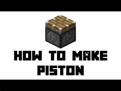 How to Make a Piston in Minecraft Crafting Guide Uses Tips FAQs