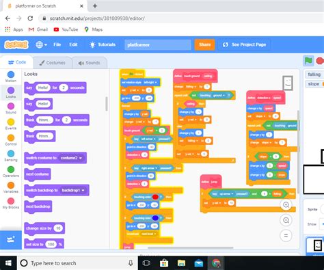 How to Make a Platformer on Scratch 6 Steps Instructables